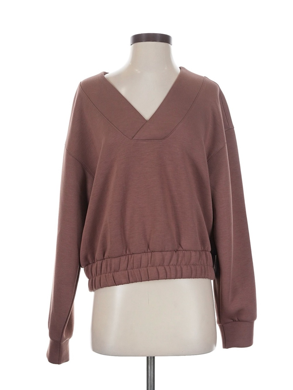 Old Navy Active Bounce Fleece V-Neck Sweatshirt Large
